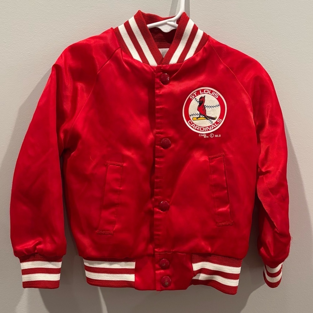 St. Louis Cardinals Vintage Bomber Jacket Kids